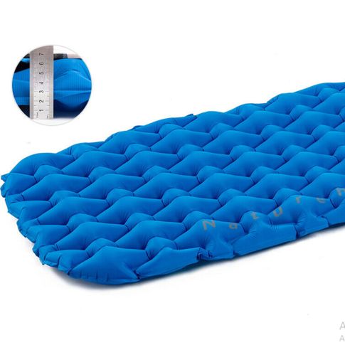 Isolante Inflavel Sleeping Pad FC-10 Cor:Azul