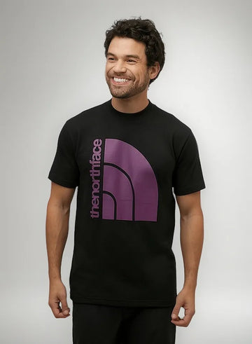 CAMISETA UNISSEX ADULTO U S/S JUMBO HALF DOME TE UK7 PRETO P