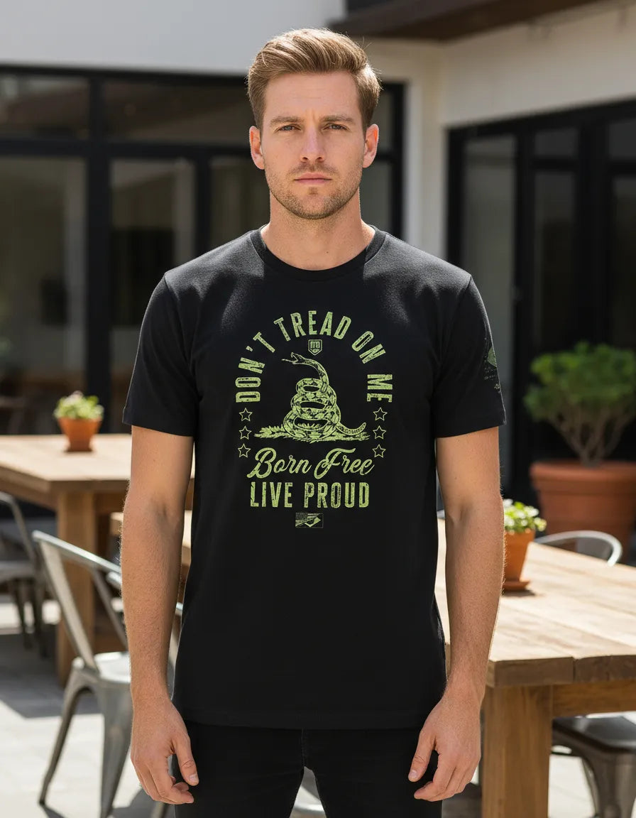 CAMISETA BRFORCE GADSDEN PRETO GG