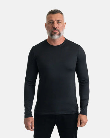 BLUSA SEGUNDA PELE INVICTUS SHADE MASC PRETO G