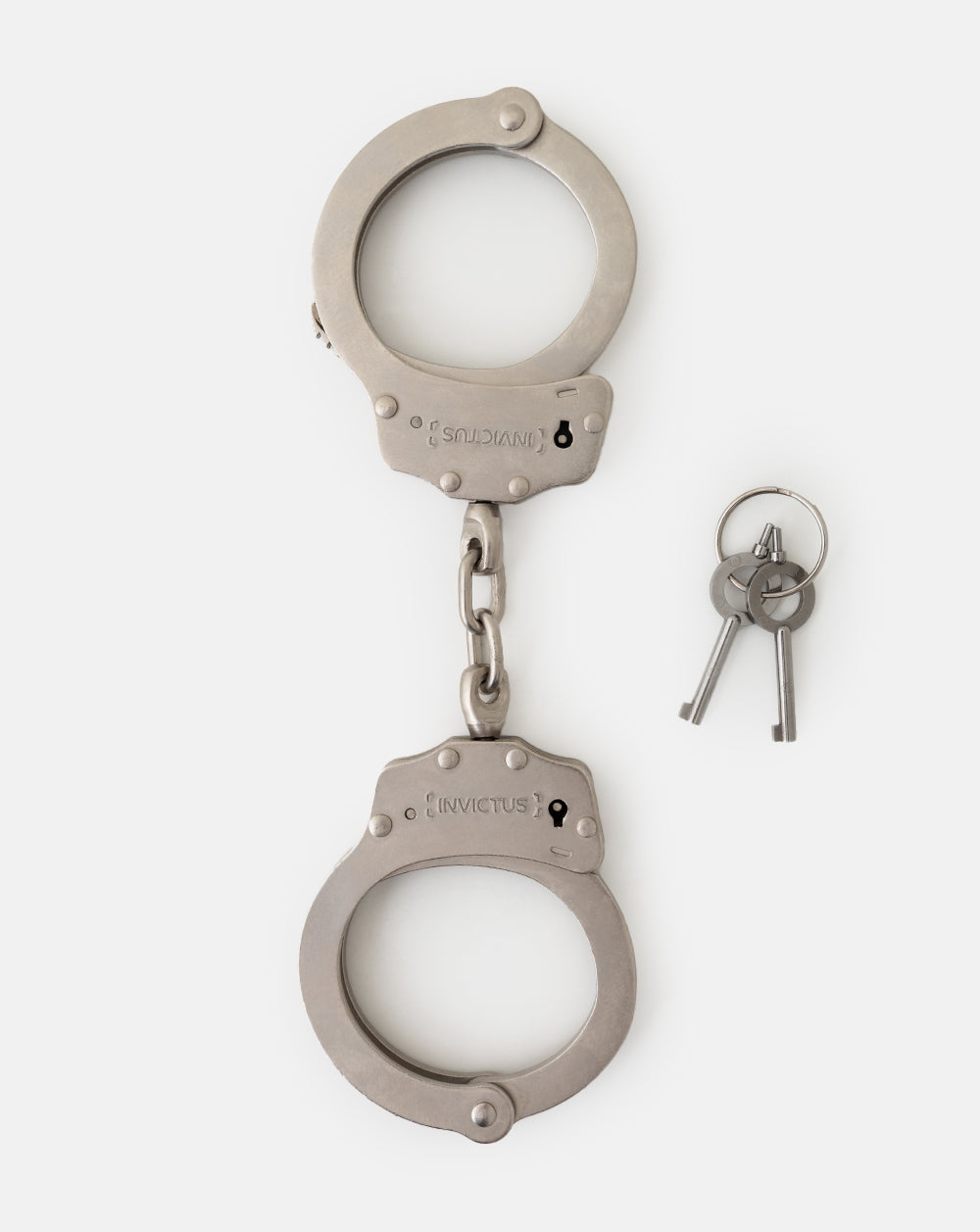 Algema de Pulso Invictus Aço Carbono Corrente Niquelada