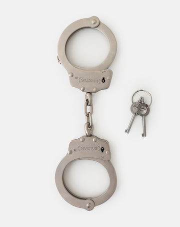 Algema de Pulso Invictus Aço Carbono Corrente Niquelada