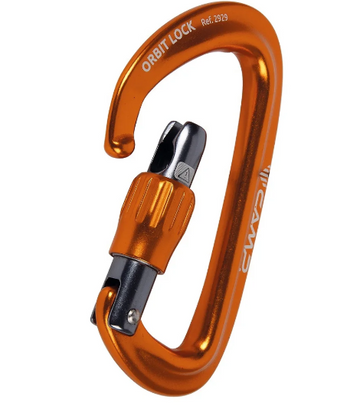 Mosquetao Camp ORBIT LOCK 24KN - Orange