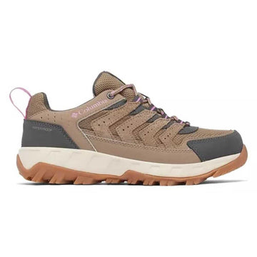 TENIS COLUMBIA STRATA TRAIL LOW FEM WP - WET SAND/ BERRY PATC