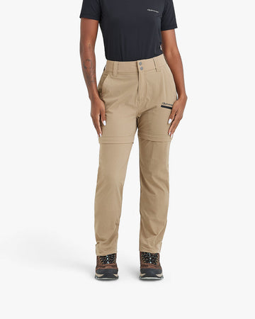 CALÇA CONVERSÍVEL GALAPAGOS ATLAS FEM CAQUI