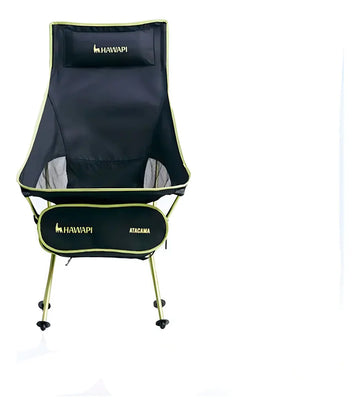 CADEIRA HAWAPI PICCHU, CAP. 125KG, ALUMINIO, PRETO REF HWP0012