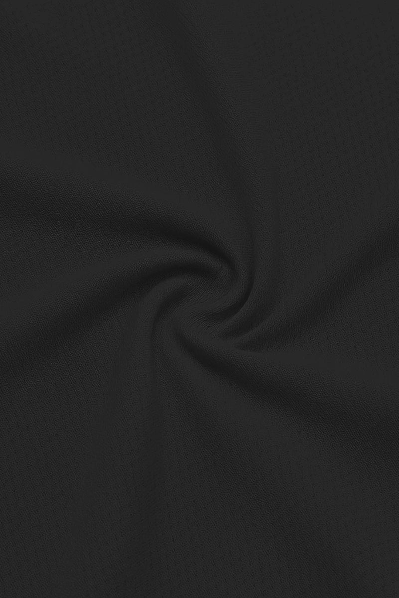 Nos Alpes Camiseta Dry Fit UV Manga Longa Basica - Masculina - Preto - G