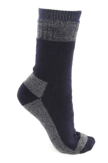 Meia Térmica Solo Merino Burly- Lã Merino - Azul Navy