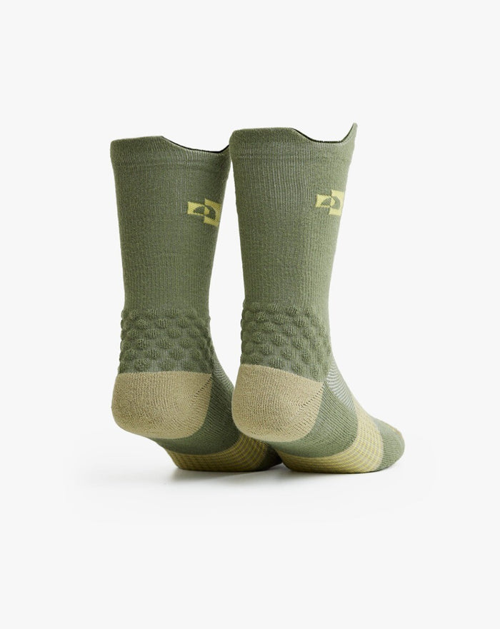 Meia Coolmax Highstride Verde Galápagos