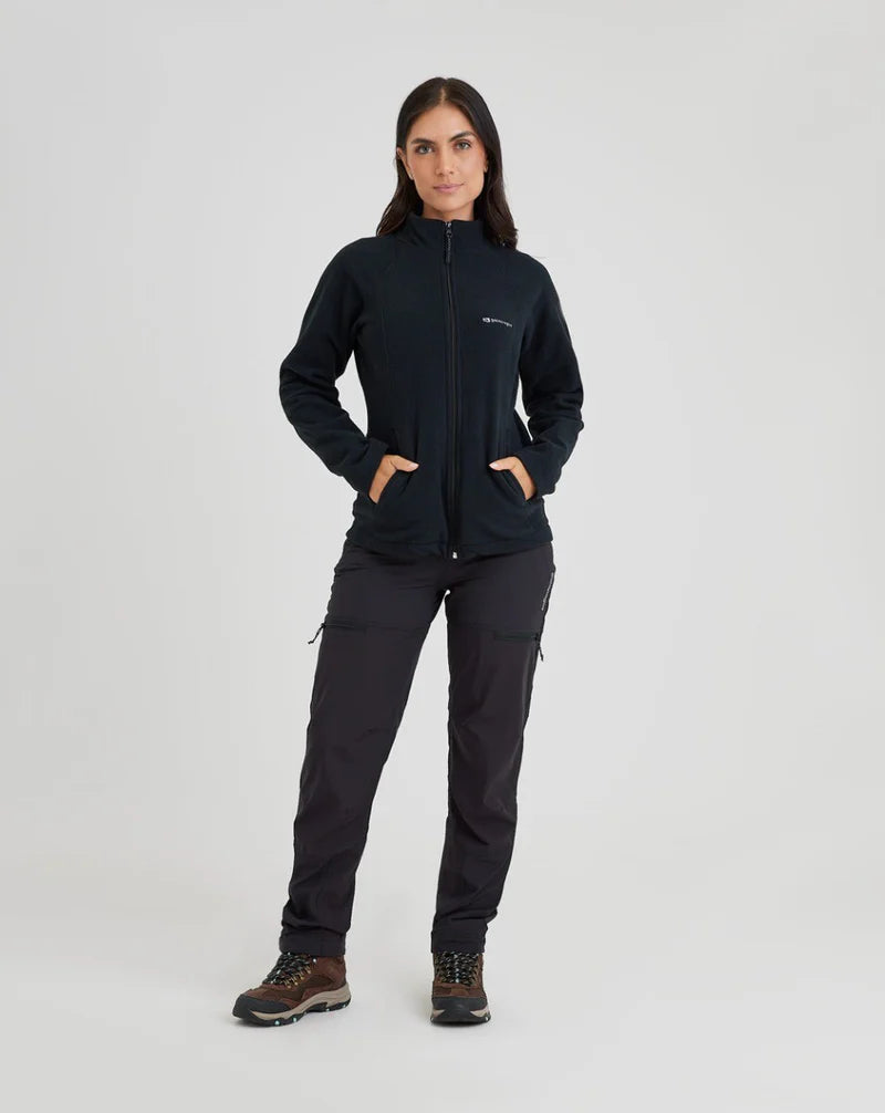 JAQUETA FLEECE GALAPAGOS KATHMANDU 2.0 FEM PRETO G