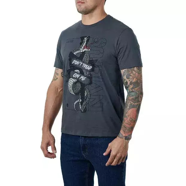 T-SHIRT INVICTUS CONCEPT SNAKE CINZA GG