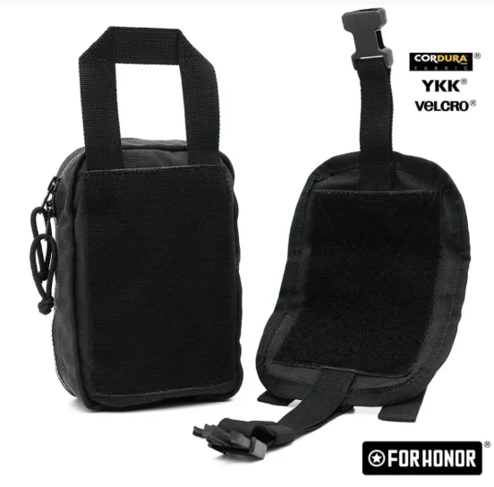 BOLSO IFAK -APH COM PLATAFORMA DESTACAVEL EM CORDURA 1000 -1 BLACK