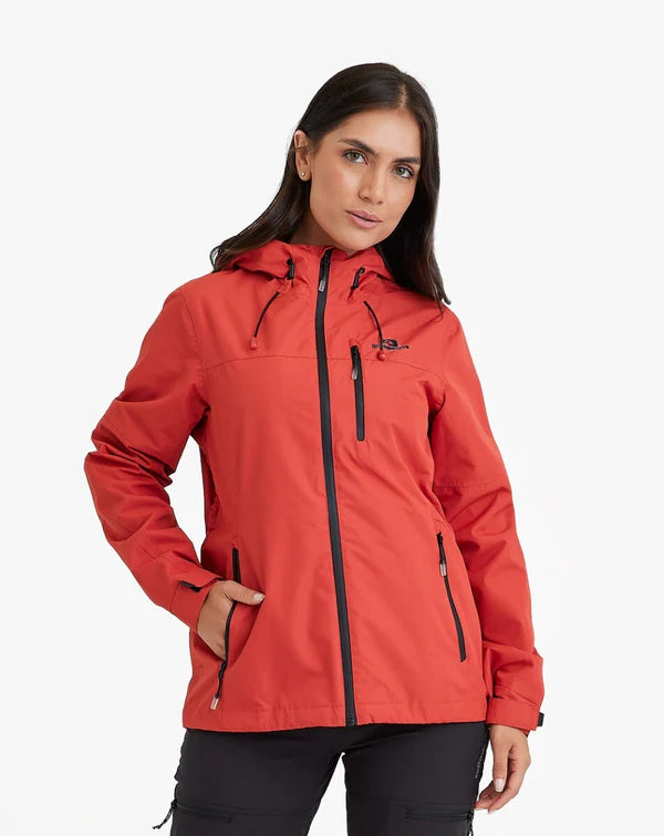 JAQUETA IMPERMEÁVEL GALAPAGOS DARWIN 2.0 FEM GOIABA P