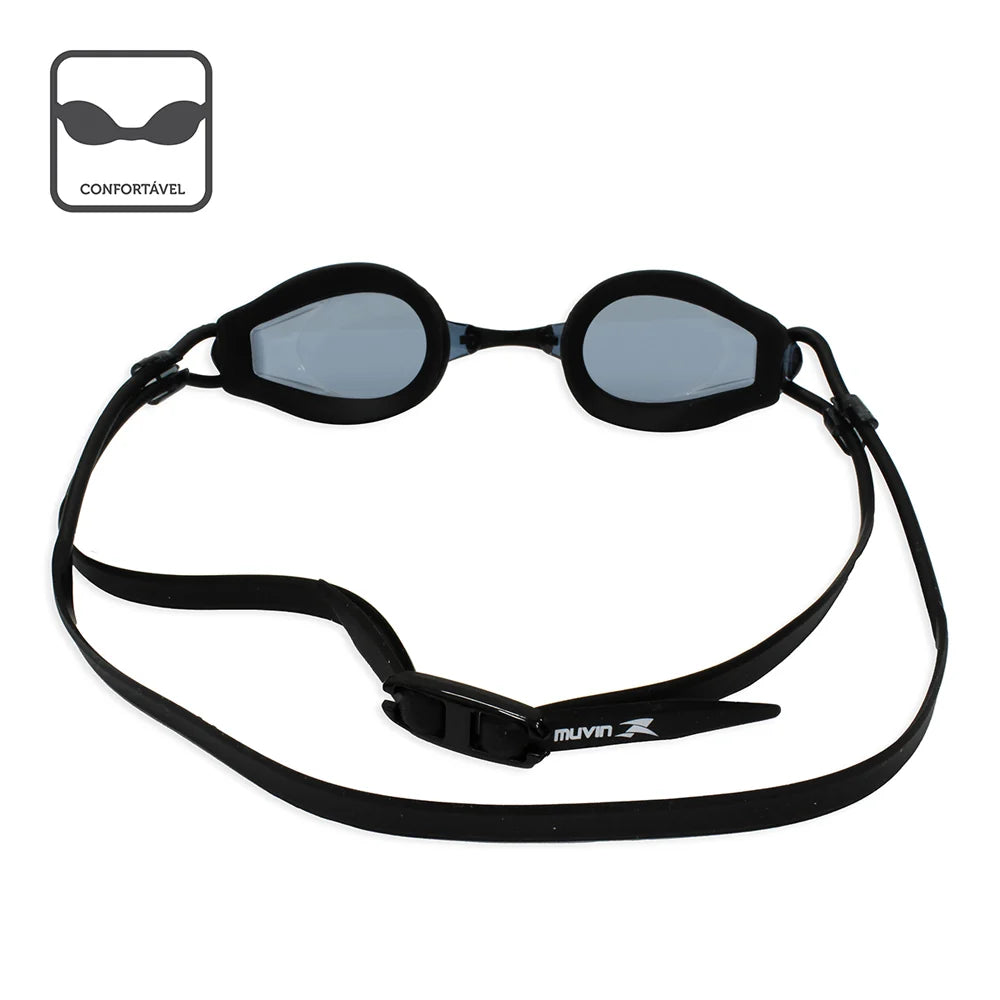 OCULOS DE NATACAO MARLIN PRO - PRETO