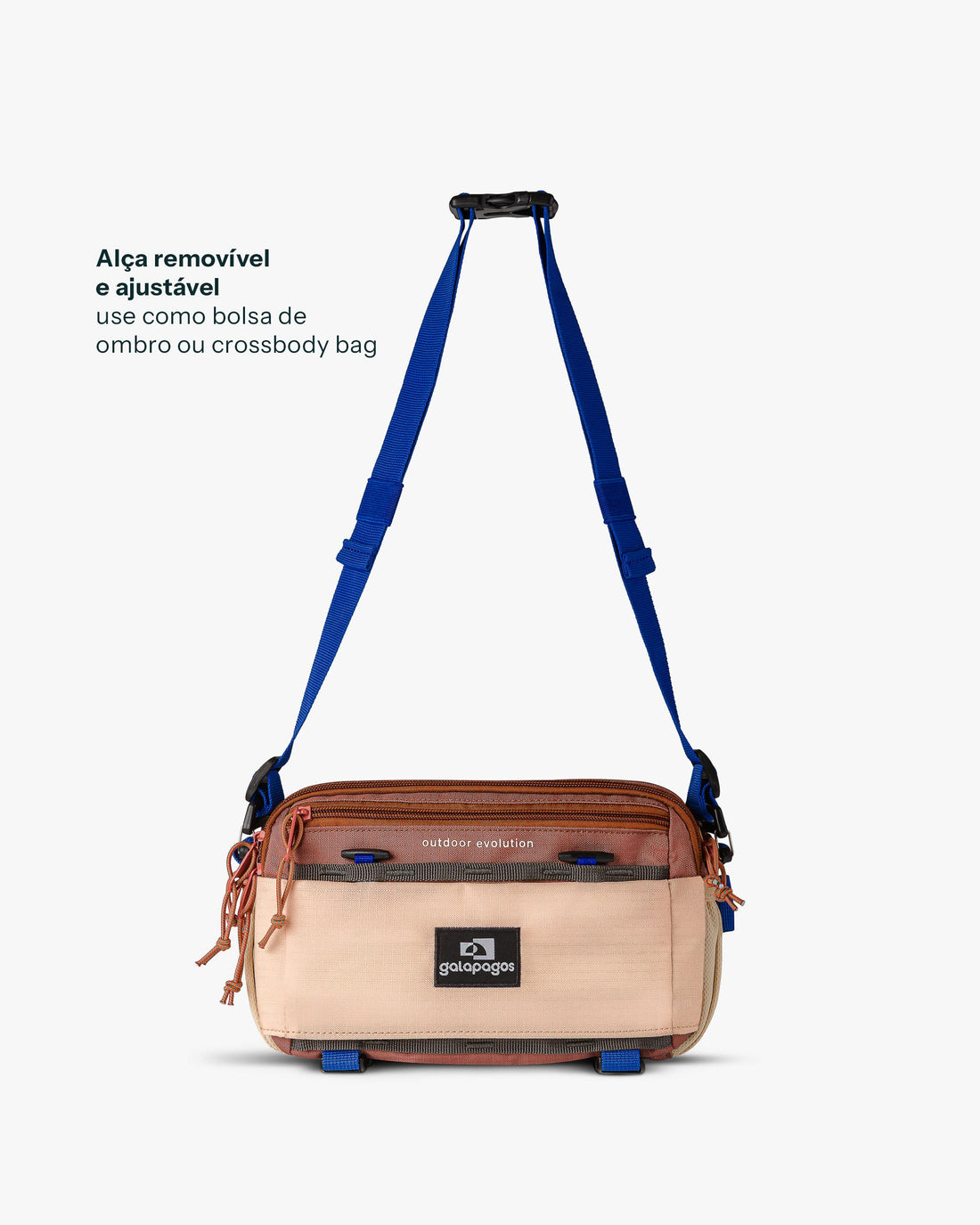 BOLSA POCHETE  CAMALEÃO- GALAPAGOS