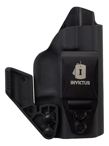 COLDRE INVICTUS KYDEX IWB 2.0 DESTRO PARA GLOCK SUBCOMPACT PRETO