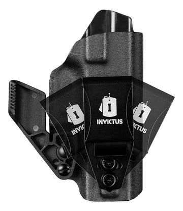 COLDRE INVICTUS KYDEX IWB 2.0 CANHOTO PARA GLOCK STANDARD PRETO