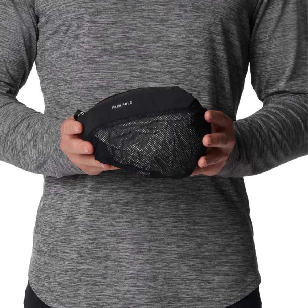 CALCA MASCULINA ANORAK HAZY TRAIL RAIN PANT BLACK COLUMBIA P