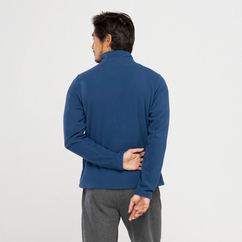 Jaqueta Fleece Salomon Polar LT FZ Masculina P - Navy Peony – Loja