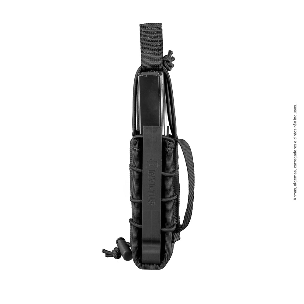 PORTA CARREGADOR RELOAD 5.56 INVICTUS PRETO