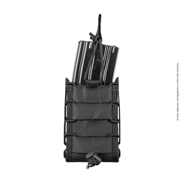 PORTA CARREGADOR RELOAD 5.56 INVICTUS PRETO