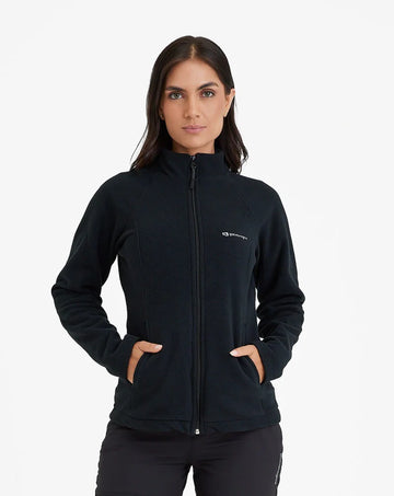 JAQUETA FLEECE GALAPAGOS KATHMANDU 2.0 FEM PRETO G