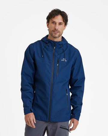 JAQUETA IMPERMEÁVEL MASC. GALAPAGOS DARWIN AZUL MARINHO TAM. P