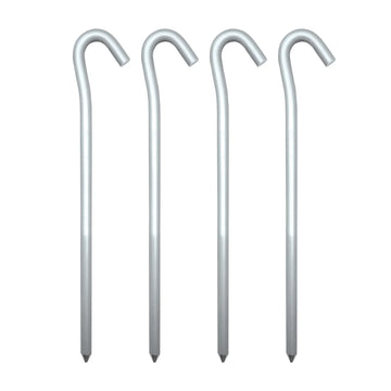 Estacas Coghlans Aluminum Tent Pegs - Kit com 4