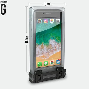 BOLSA DARTBAG PARA CELULAR ACTION G PRETO