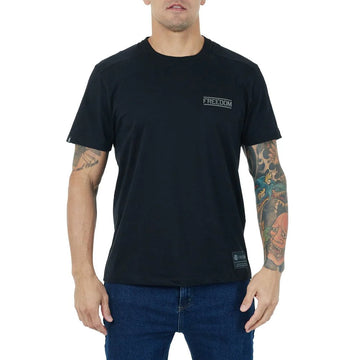 T-SHIRT INVICTUS FREEDOM SNAKE PRETO GG